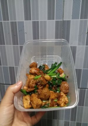 Foto resep Tumis sawi ala anak kos part 2😊