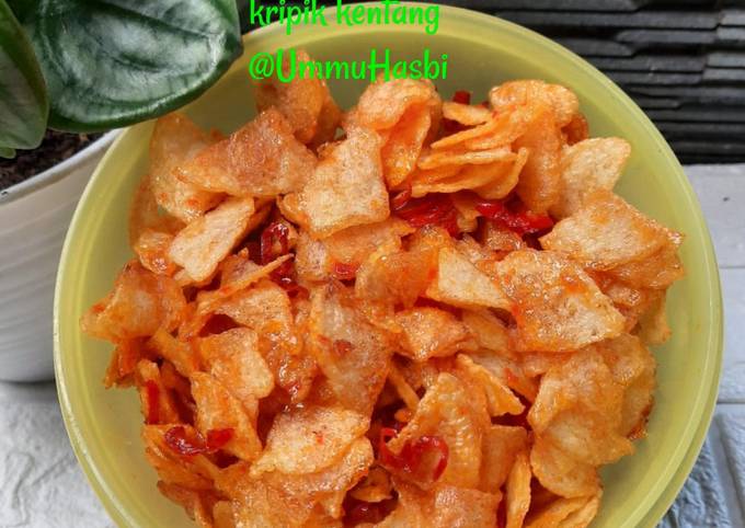 Ternyata begini lho! Resep buat Kering kentang Pedas Manis Praktis dijamin enak