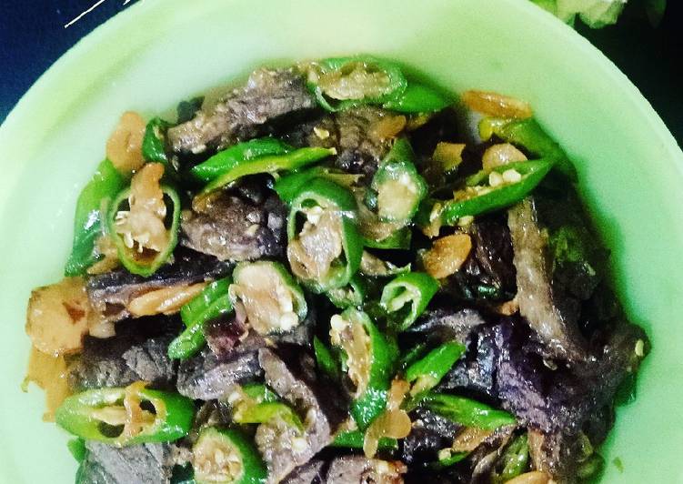 Resep Paru sambal ijo yang Lezat