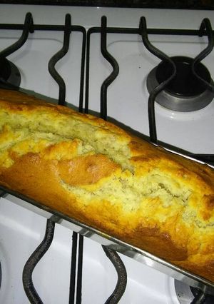 Una foto de Budin de banana