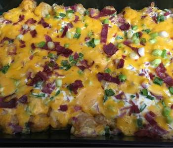 Ultimate Making Recipe Jalapeno Popper Tater Tot Casserole Delicious Nutritious