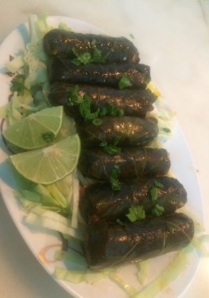 صورة لوصفة ورق عنب