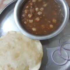 Chhole bhature A picture of Chhole bhature.
