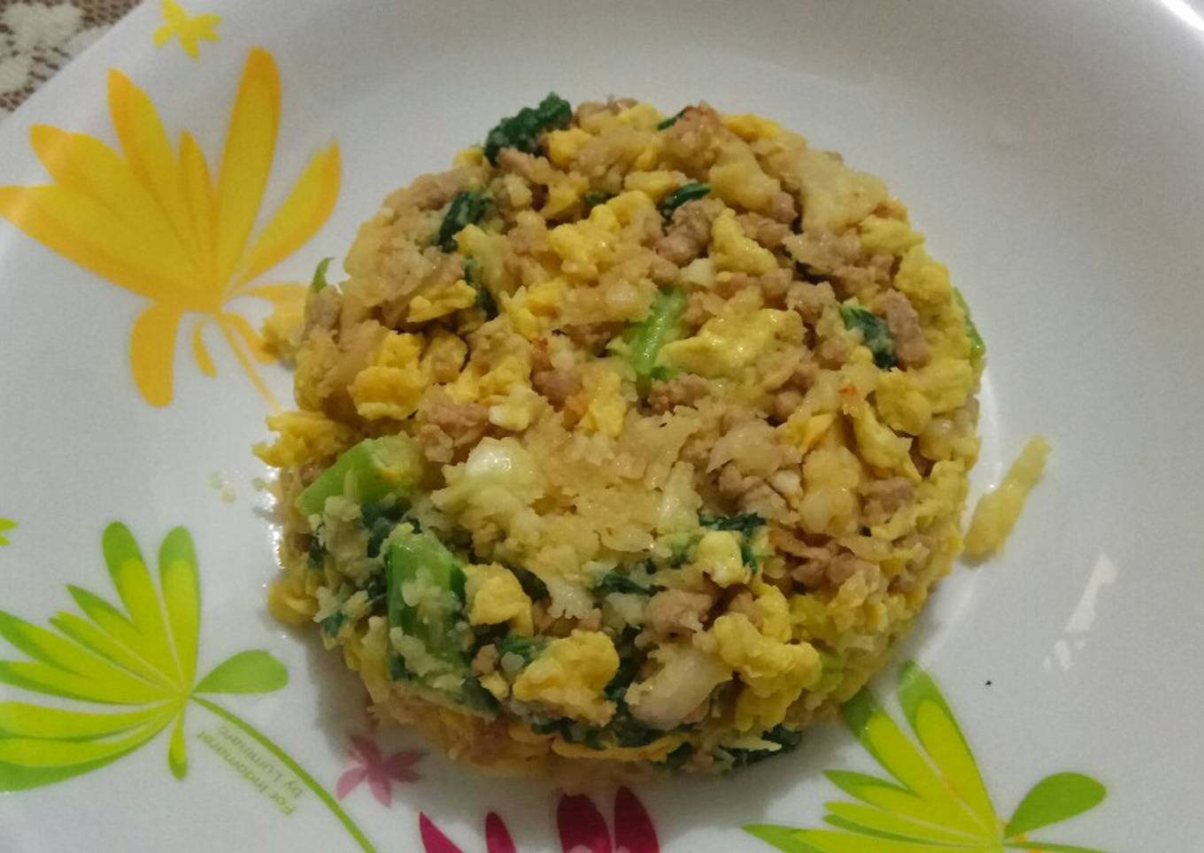 Nasi goreng dari kembang kol #keto