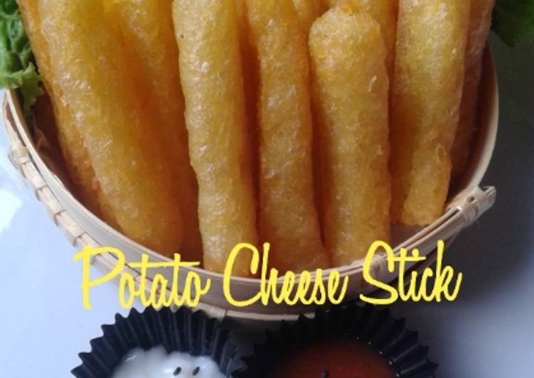 Langkah Mudah untuk Menyiapkan Potato Cheese Stick, Sempurna