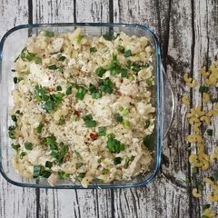 A picture of Chicken Cheese Pasta.