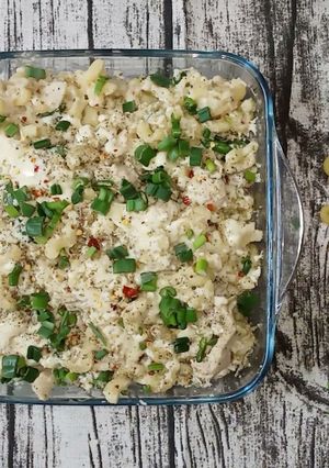 A picture of Chicken Cheese Pasta.