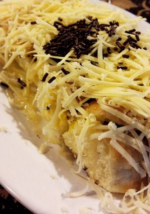 Foto resep Roti Bakar Cokelat Keju Susu