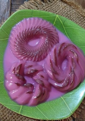 Foto resep Puding stroberi