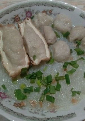 Foto resep Bakso + Tahu Bakso Campur