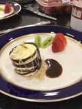 Canastillos de chocolate bicolor