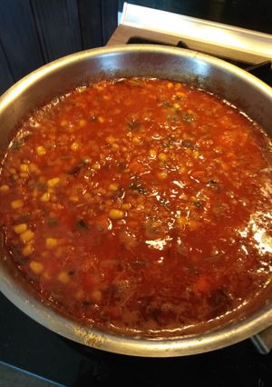 Φωτογραφία της συνταγής Chilli con lentils