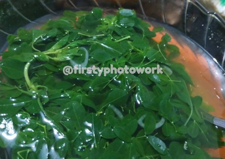 Cara Mengolah Sayur Bening Kelor Bumbu Kunci Mantap Resep Us