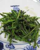 日式煮木通新芽