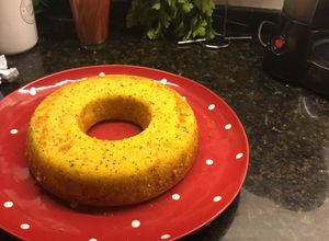 Una foto de Budín de maracuyá