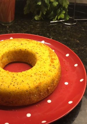 Una foto de Budín de maracuyá