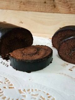Foto resep Bolu gulung cokelat ekonomis