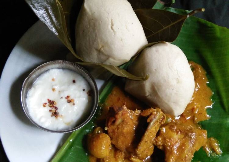 Steps to Make Any-night-of-the-week Pot idli with podi chicken