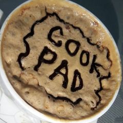 A picture of Frothy coffee.