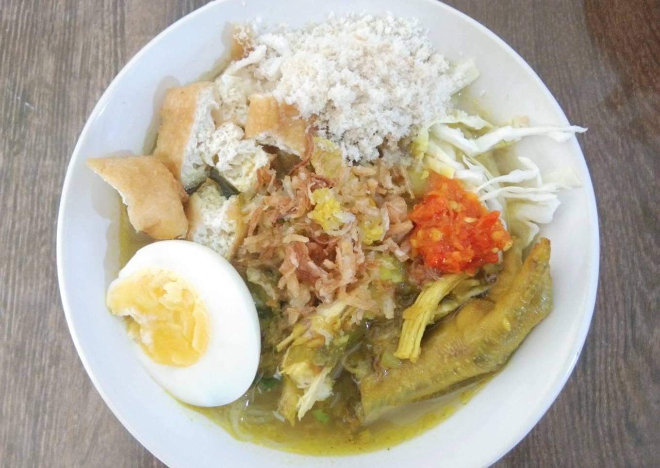 Soto lamongan ala saya