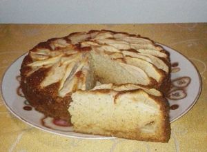 Foto di Torta di mele senza glutine con bicarbonato