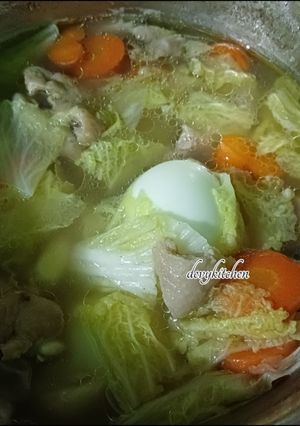 Foto resep 1301. Sayur Sup Kaldu Ayam