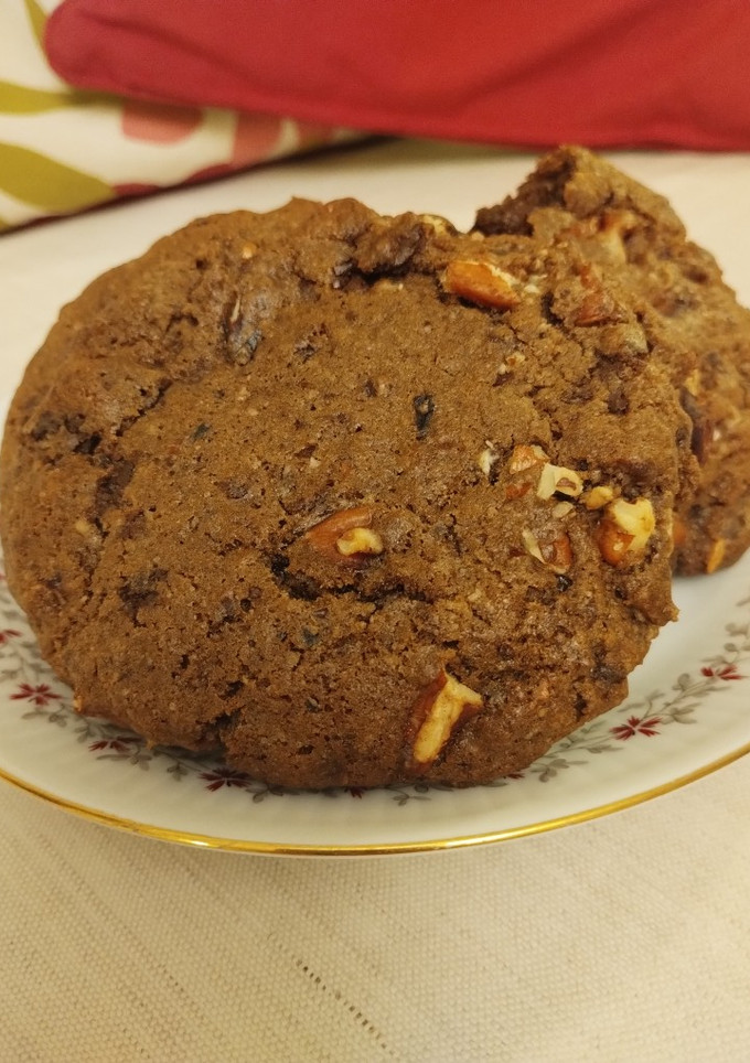 Una foto de Cookies XXL de canela y nuez