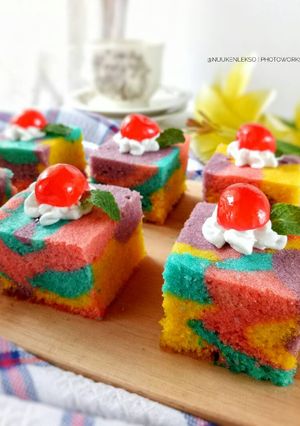 Foto resep Unicorn Steamed Cake