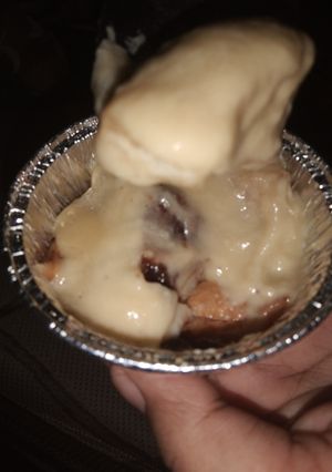 Foto resep Custard Sauce Bread Puding
