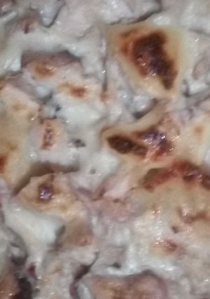صورة لوصفة بطاطا بالبيشاميل 😍😘