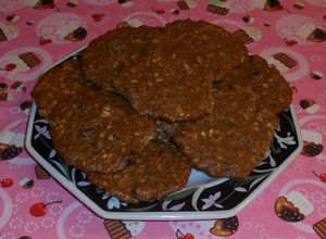 Una foto de Galletas de avena bajas en grasa