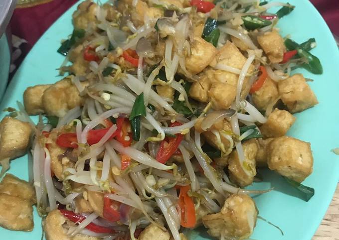 Resep Tumis Tauge Tahu Dan Tips Oleh Lovenna Dewi Cookpad