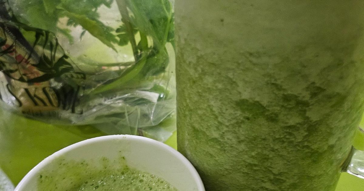 Jus Seledri Manis (Jus awet muda, anti kolesterol, anti darah tinggi)
