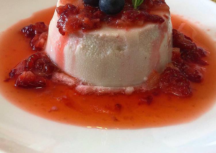 Steps to Make Ultimate Tofu Pudding (Blancmange)