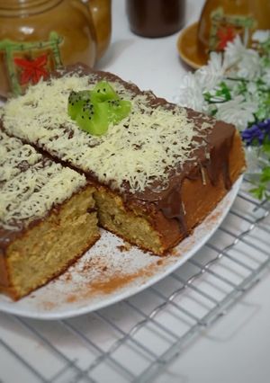 Foto resep Bolu Pisang Panggang Lembut