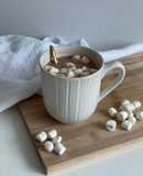 Chocolate caliente con leche de coco (con inulina y stevia)