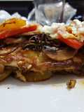 Layered cod fish
