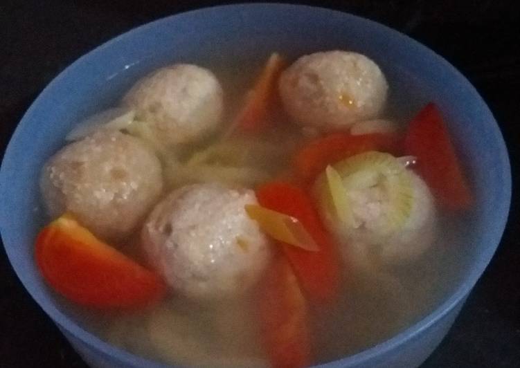 Bahan Sop Bola-Bola Tahu Sederhana #BikinRamadanBerkesan | Cara Masak Sop Bola-Bola Tahu Sederhana #BikinRamadanBerkesan Yang Enak Banget
