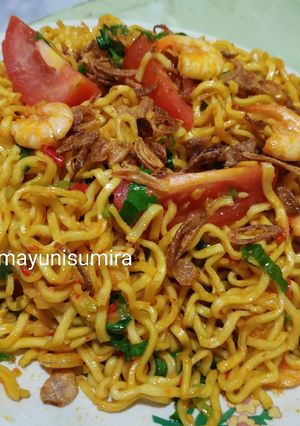 Foto resep Mie goreng Tek Tek ala Abang Gerobak Keliling 😍