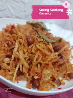 Foto resep 3K (Kering Kentang Kacang)