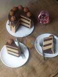 Chocolate Hazelnut Mascarpone Cake