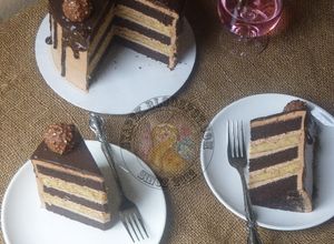 Gambar Chocolate Hazelnut Mascarpone Cake