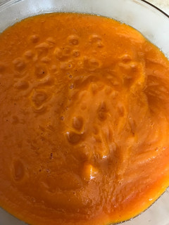 Una foto de Sopa de zapallo