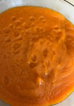 Una foto de Sopa de zapallo