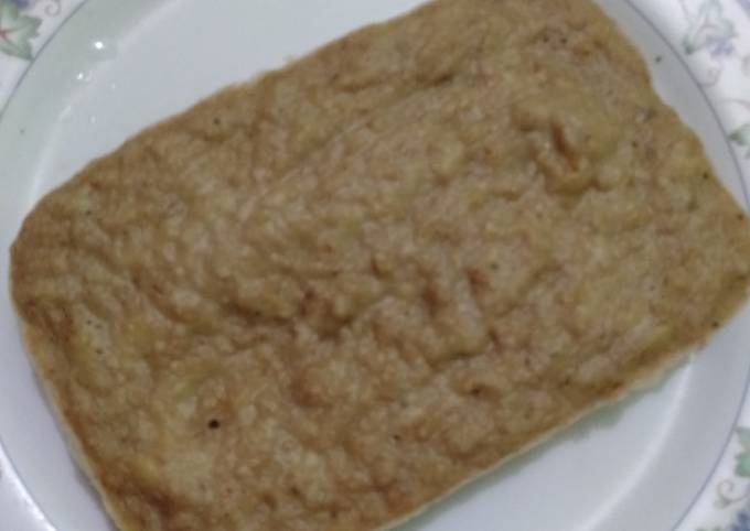 Resep Cake pisang oatmeal (for diet) Anti Gagal
