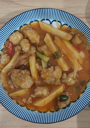 Foto resep Ayam crispy kuah asam manis