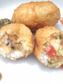A picture of Potato bread roll.