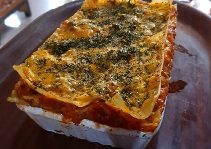 Resep Lasagna Panggang Oleh Pritha Widyastari - Cookpad