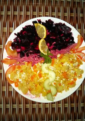 صورة لوصفة سلاطة متنوعة وصحية