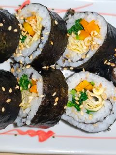 Foto resep Kimbab Sehat Isi Sayur